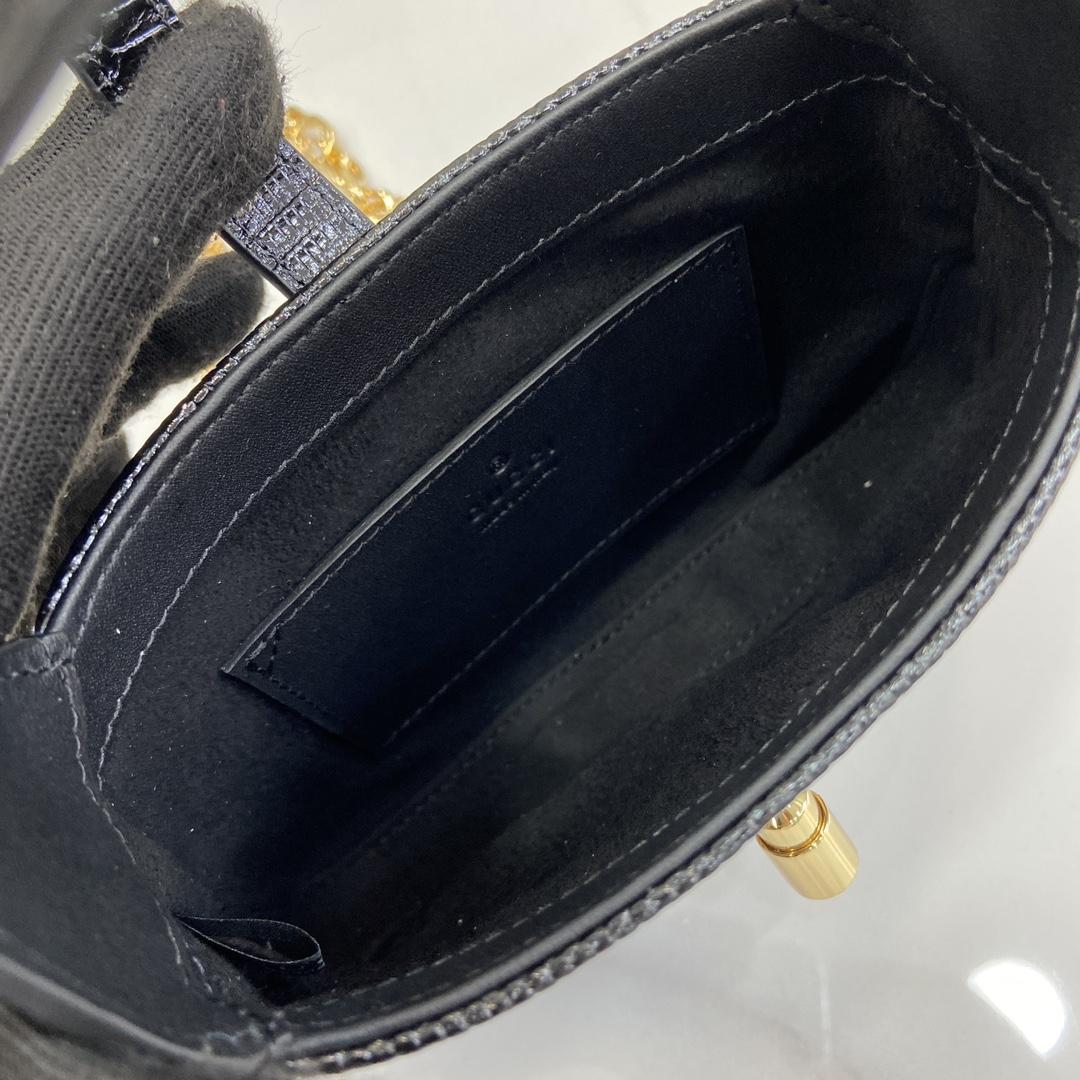 Gucci Jackie 1961 GG Crystal Mini Bag - DopestKickz