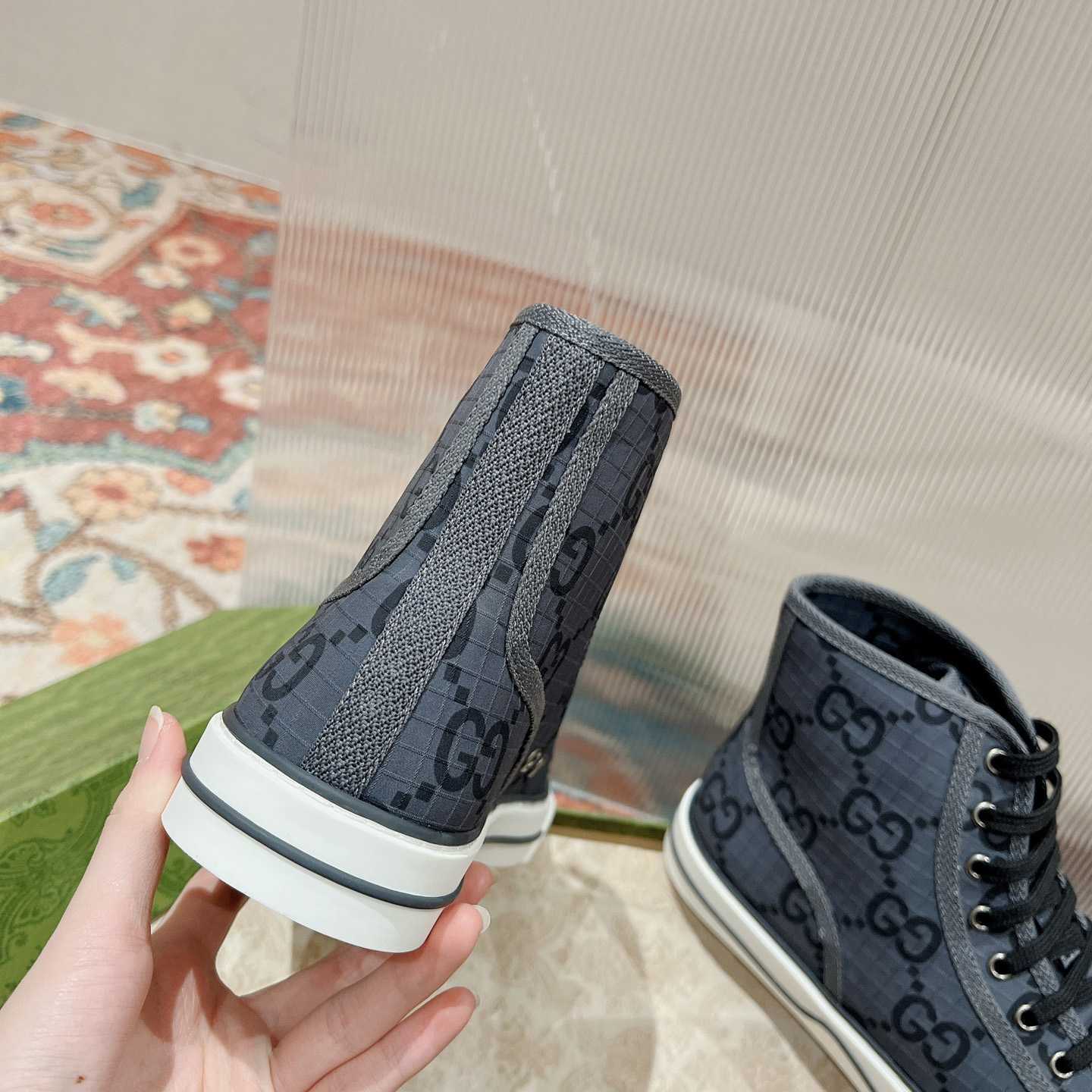 Gucci Tennis 1977 High-top Sneaker(upon uk size) - DopestKickz