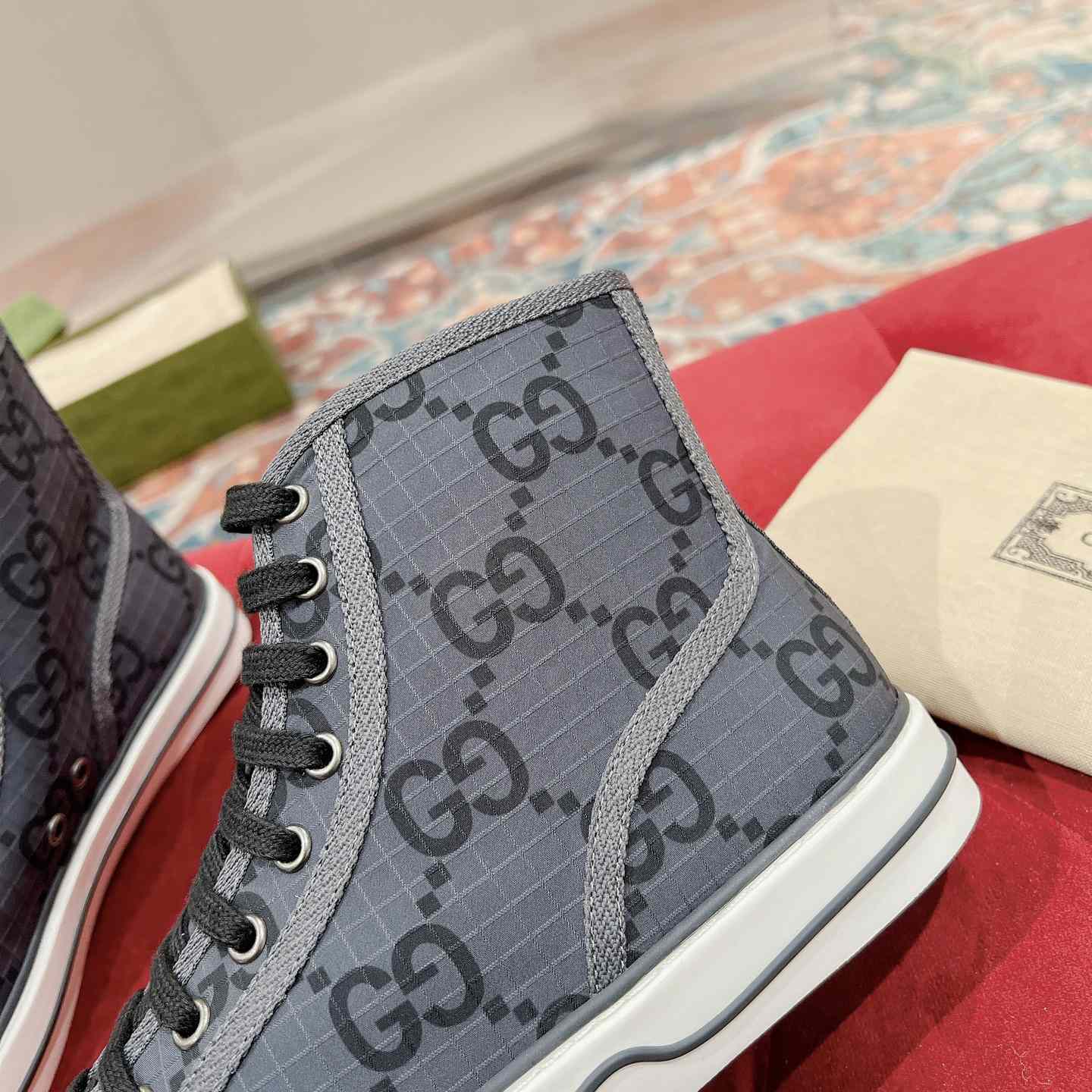 Gucci Tennis 1977 High-top Sneaker(upon uk size) - DopestKickz