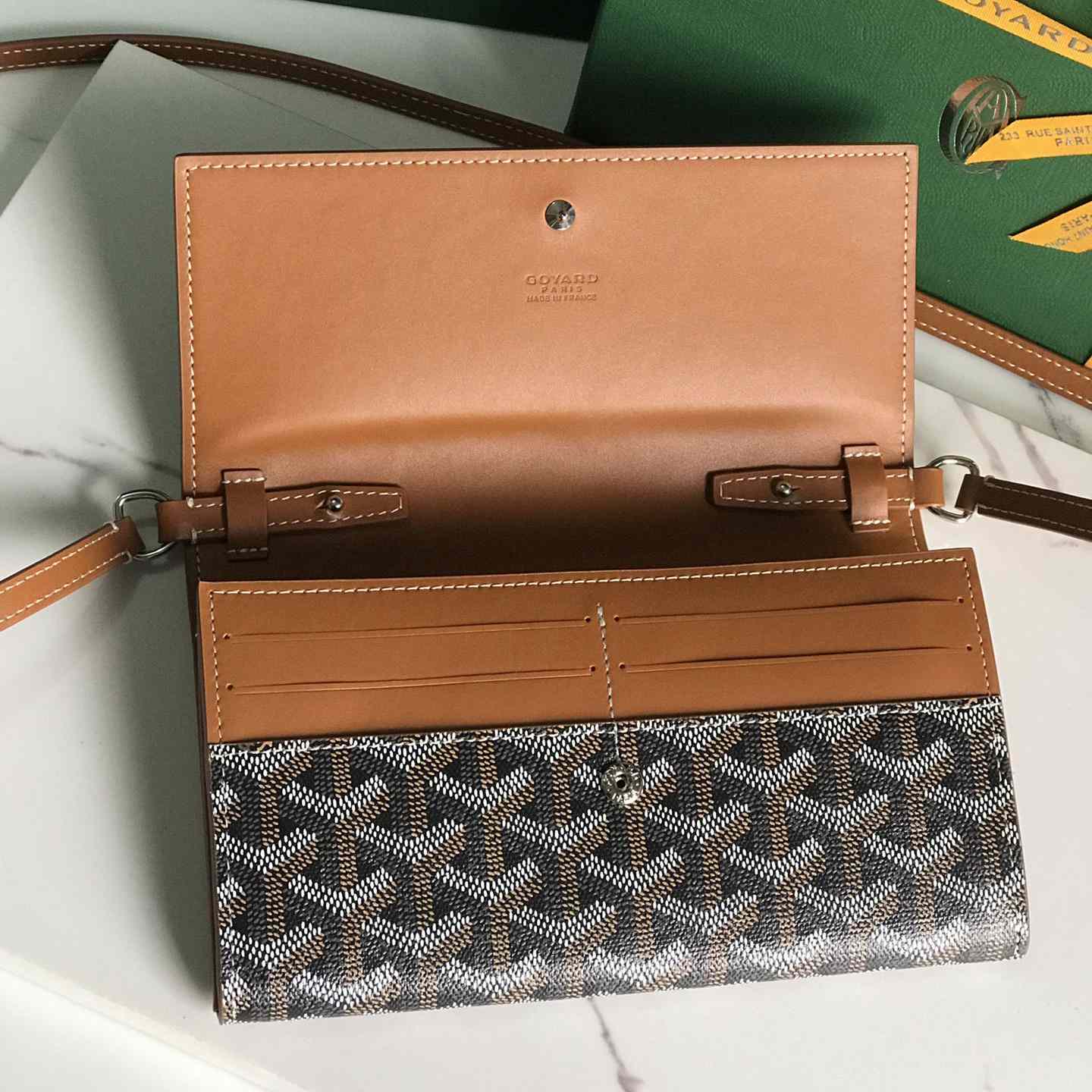 Goyard Varenne Continental Wallet - DopestKickz