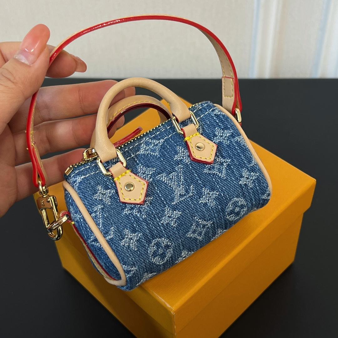 Louis Vuitton Micro Speedy Bag Charm   M01701 - DopestKickz