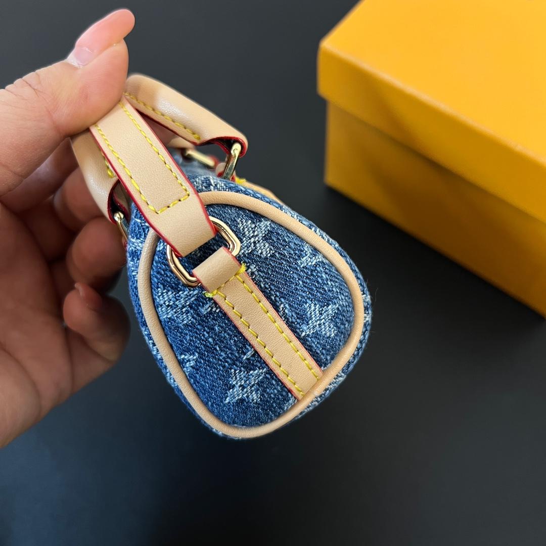Louis Vuitton Micro Speedy Bag Charm   M01701 - DopestKickz