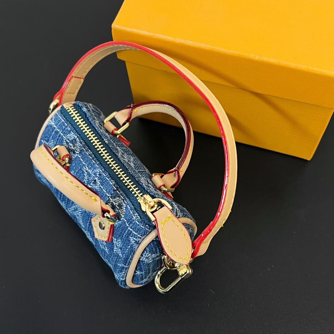 Louis Vuitton Micro Speedy Bag Charm   M01701 - DopestKickz