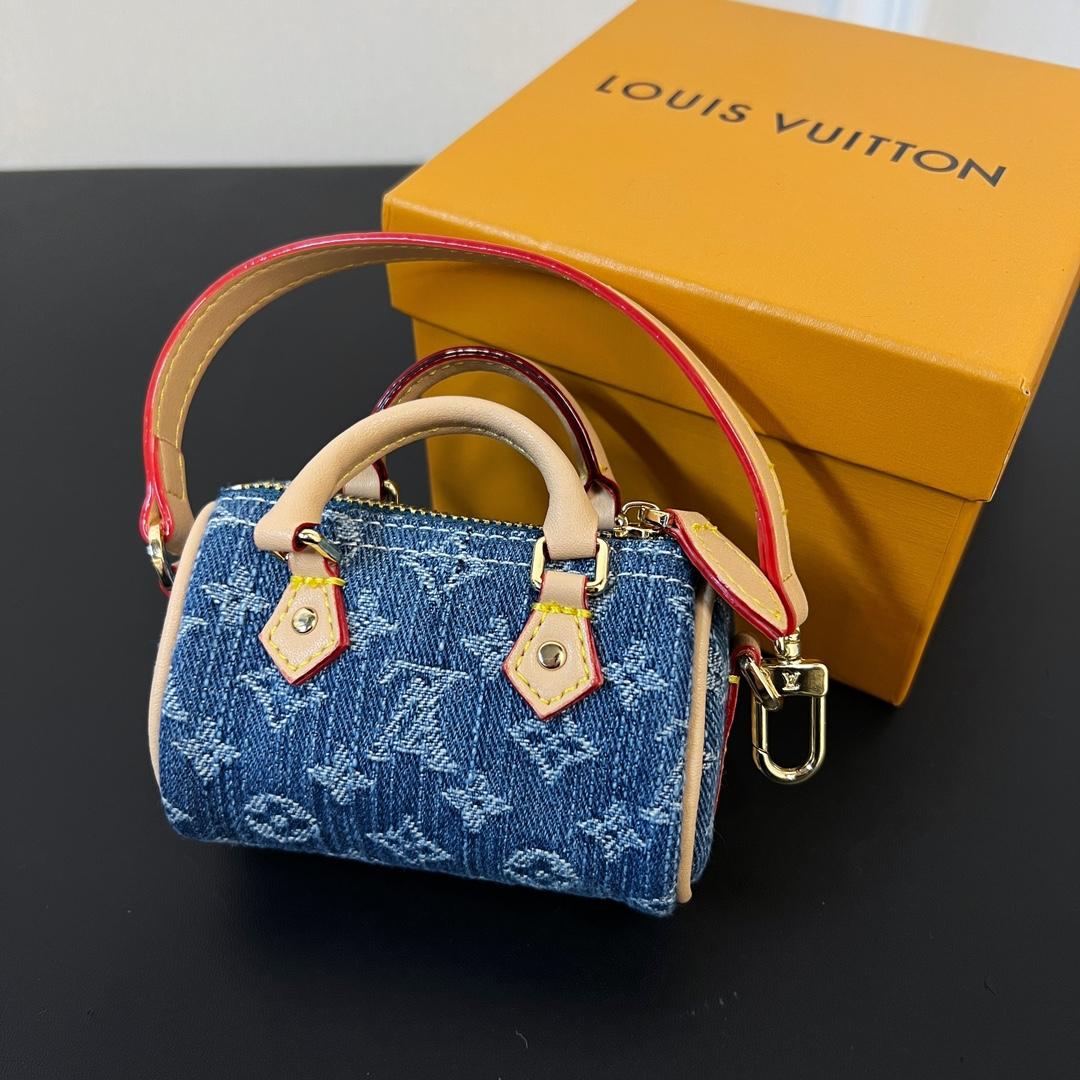 Louis Vuitton Micro Speedy Bag Charm   M01701 - DopestKickz