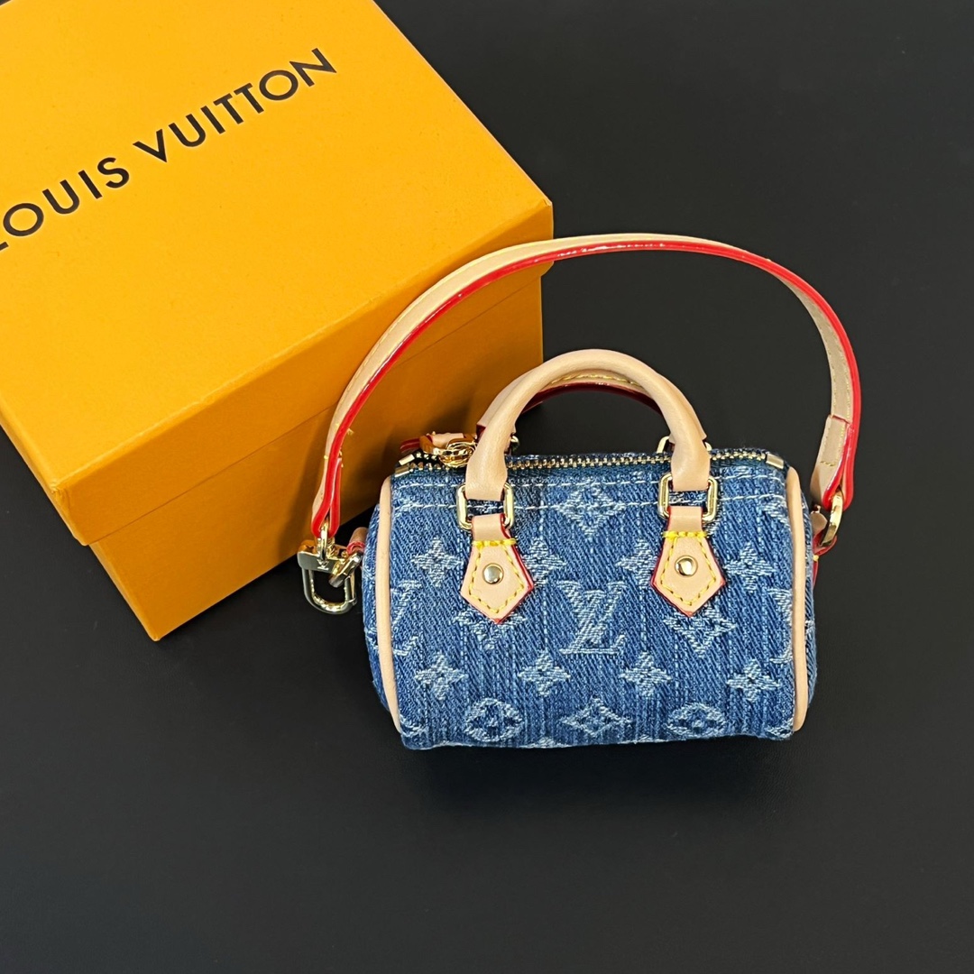 Louis Vuitton Micro Speedy Bag Charm   M01701 - DopestKickz