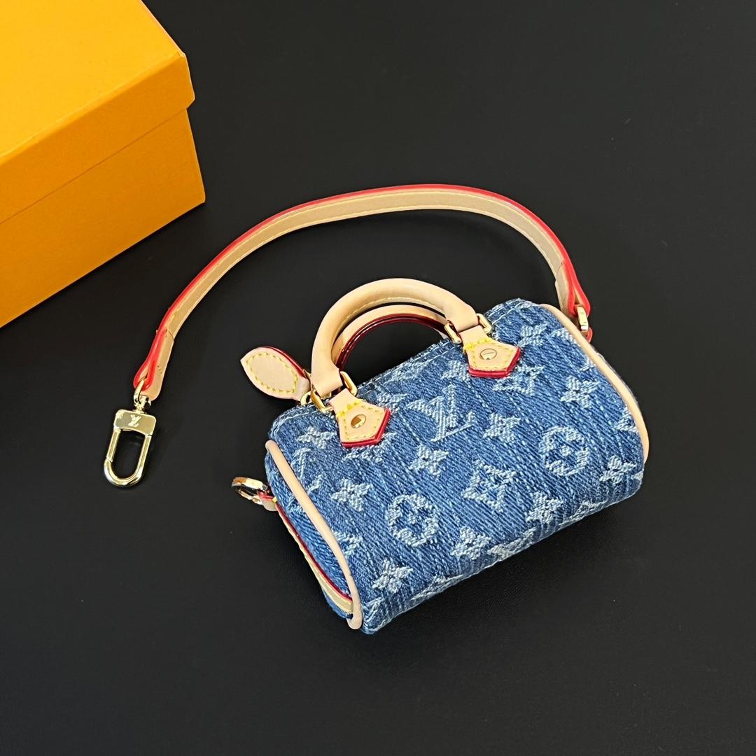 Louis Vuitton Micro Speedy Bag Charm   M01701 - DopestKickz