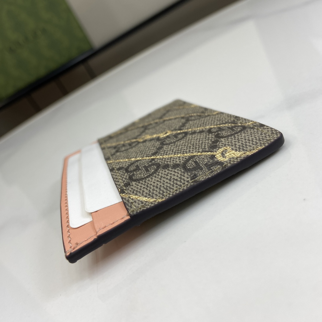 Gucci Card Case With Horsebit Print - DopestKickz