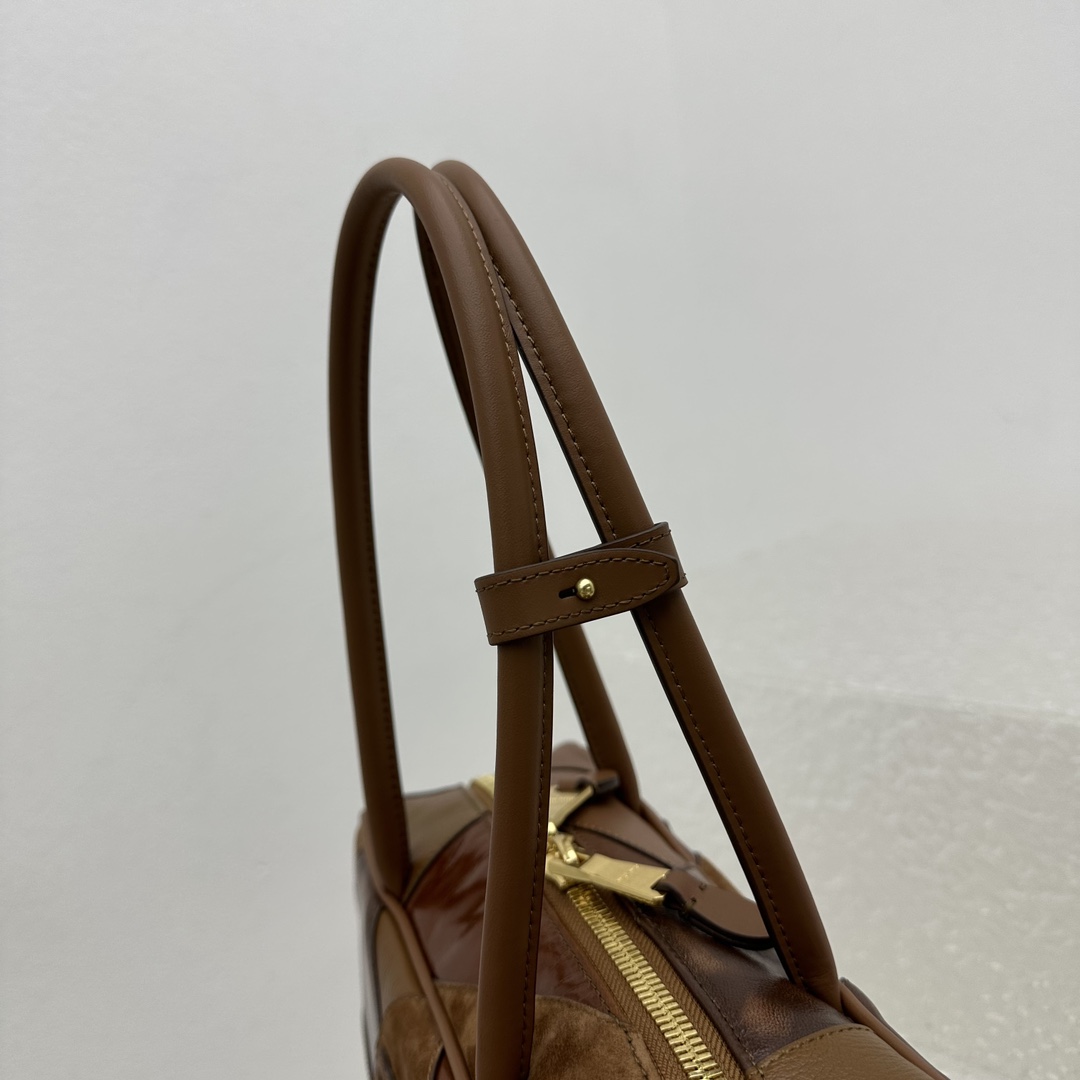 Miu Miu Leather Patchwork Bag - DopestKickz