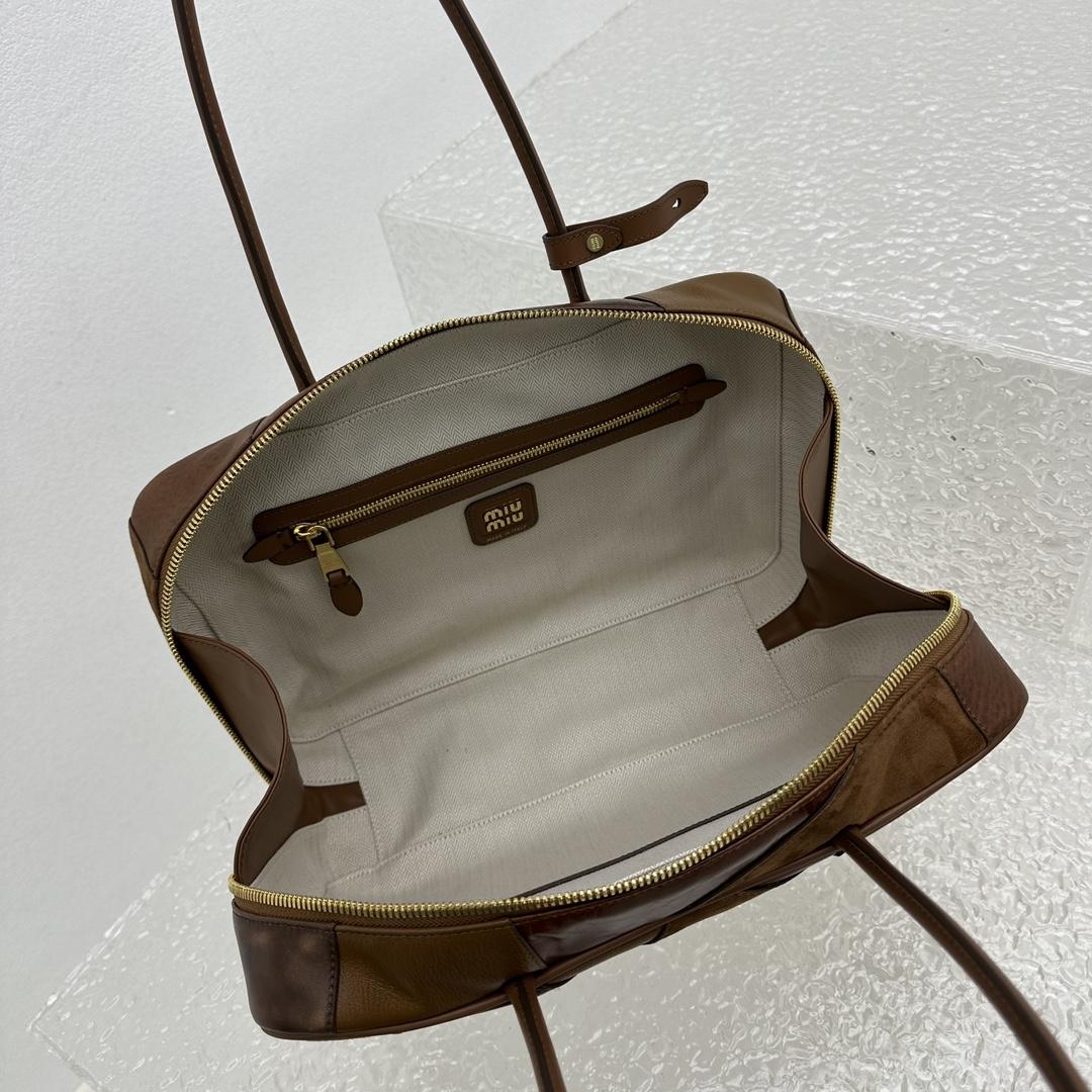 Miu Miu Leather Patchwork Bag - DopestKickz