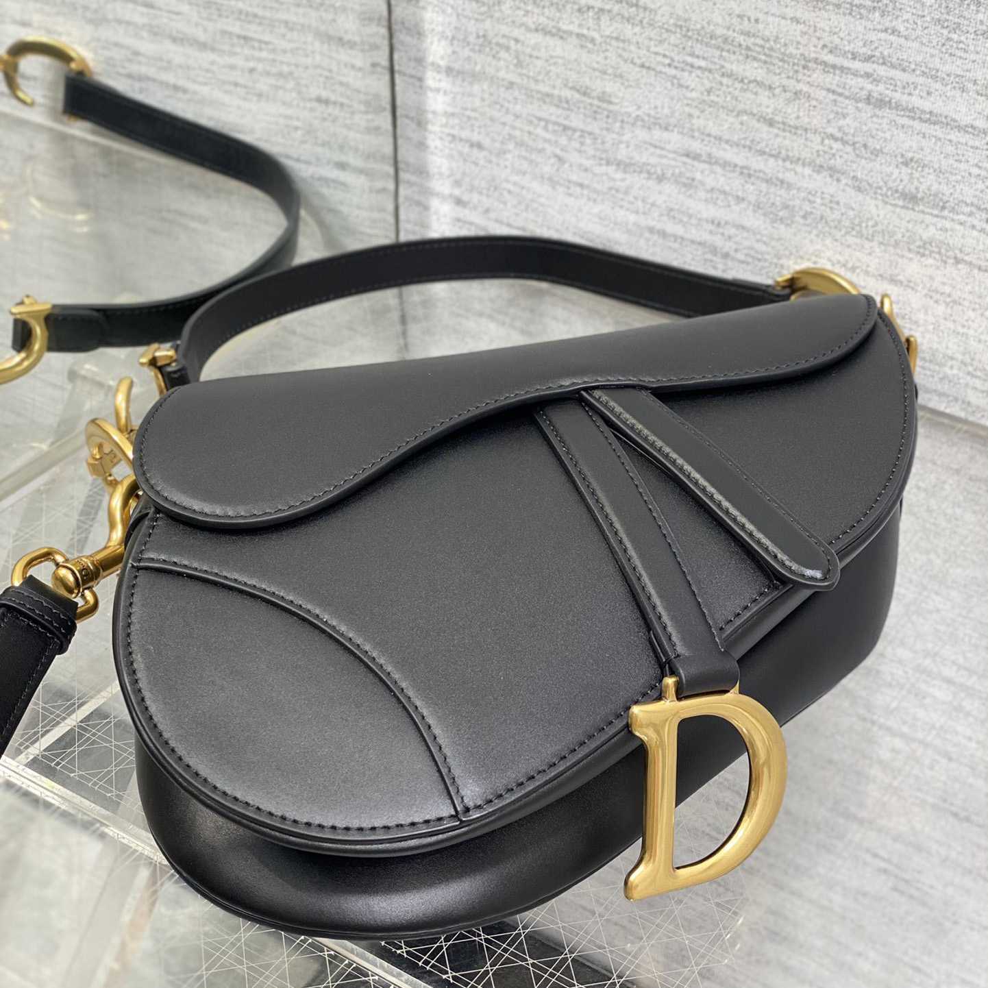 Dior Saddle Bag With Strap  (24×6×18cm) - DopestKickz