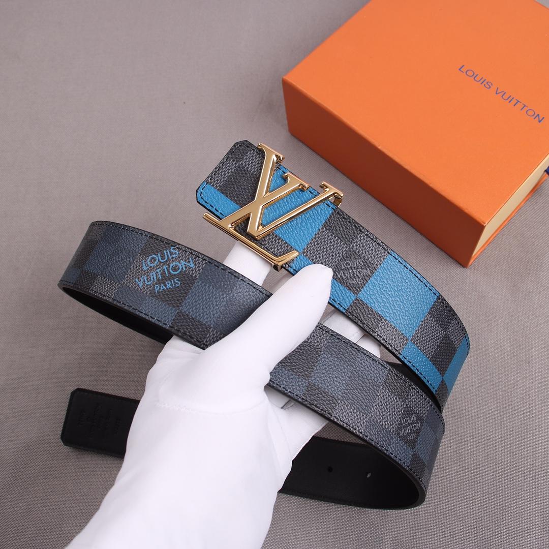Louis Vuitton Reversible Belt LV Initiales - DopestKickz