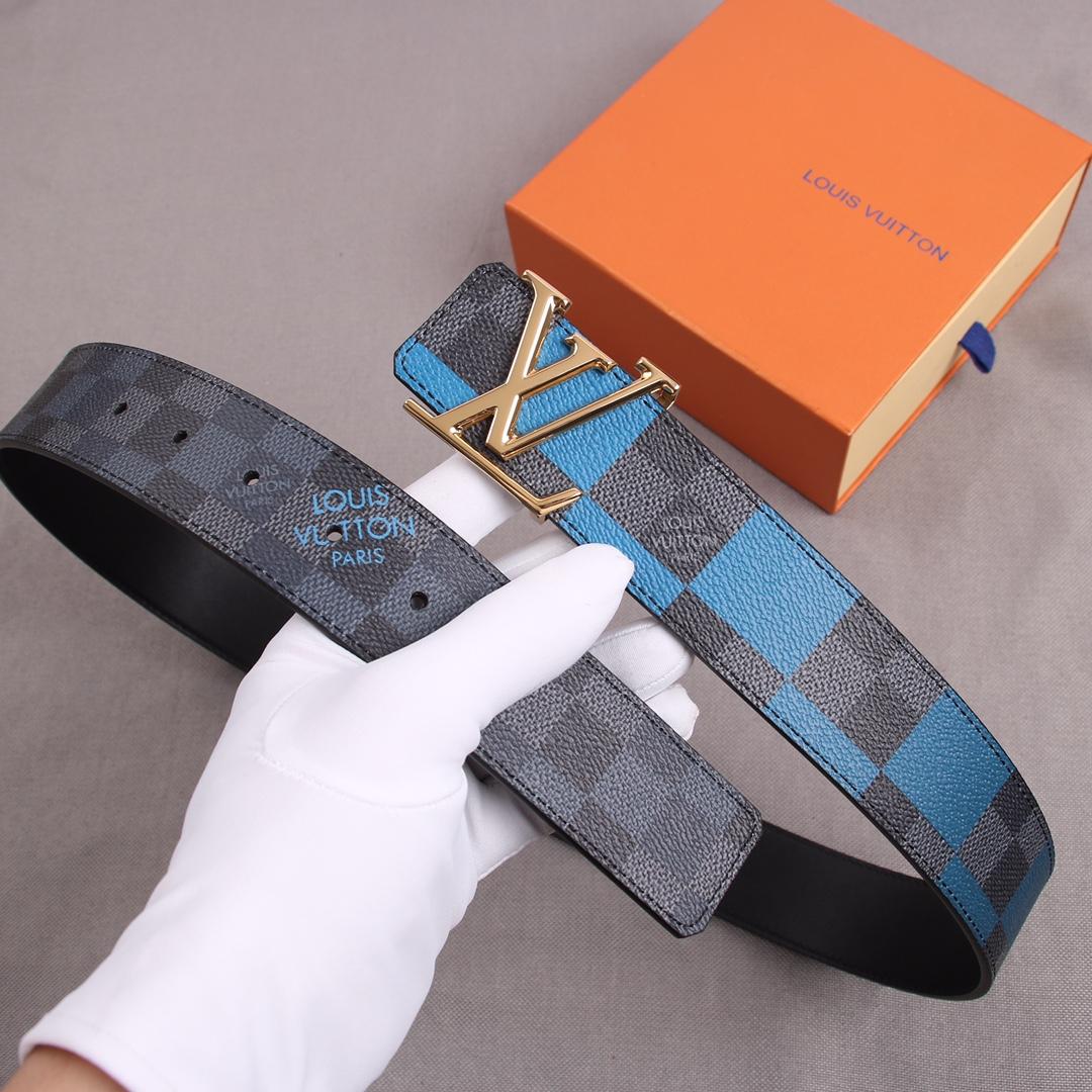 Louis Vuitton Reversible Belt LV Initiales - DopestKickz