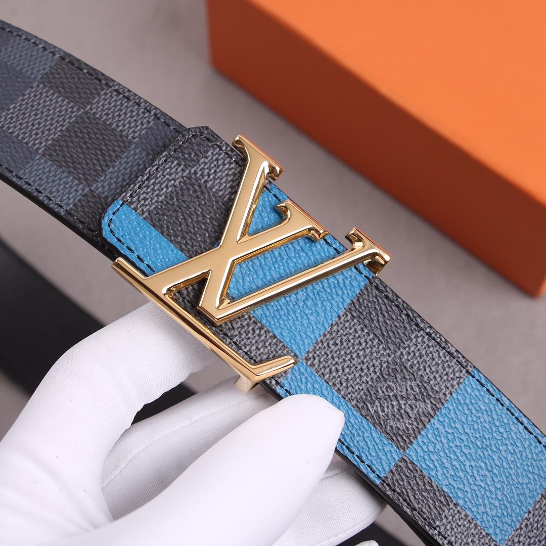 Louis Vuitton Reversible Belt LV Initiales - DopestKickz