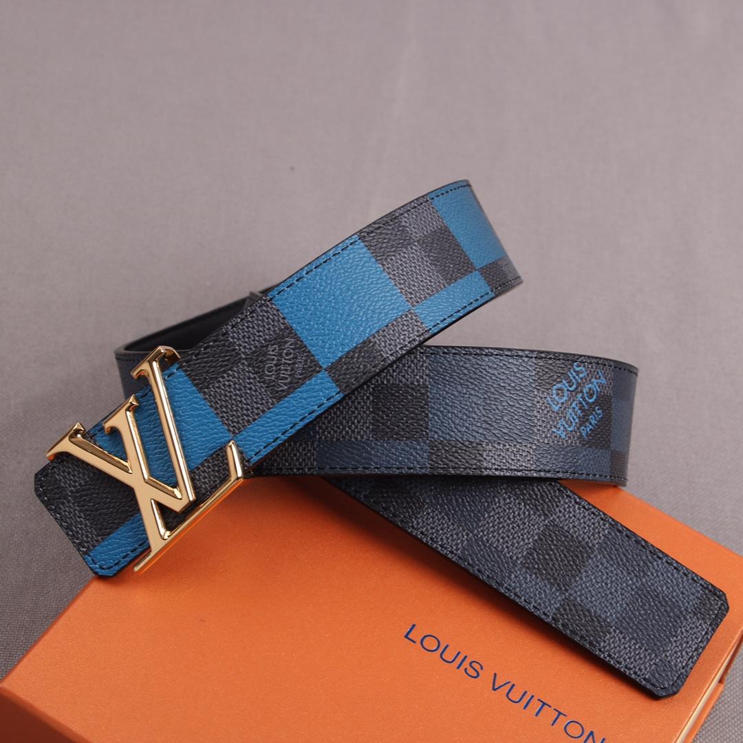 Louis Vuitton Reversible Belt LV Initiales - DopestKickz