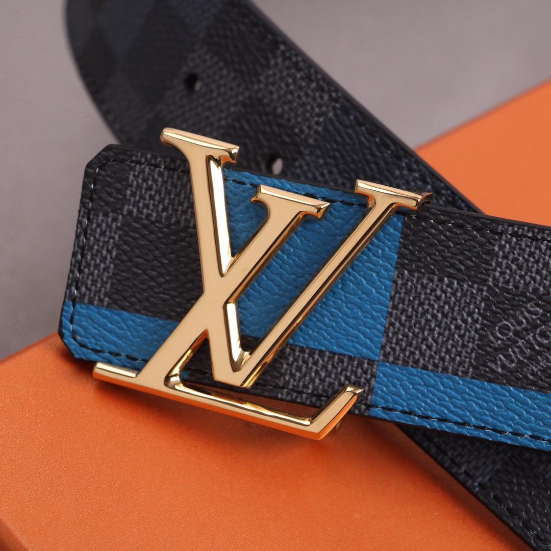 Louis Vuitton Reversible Belt LV Initiales - DopestKickz