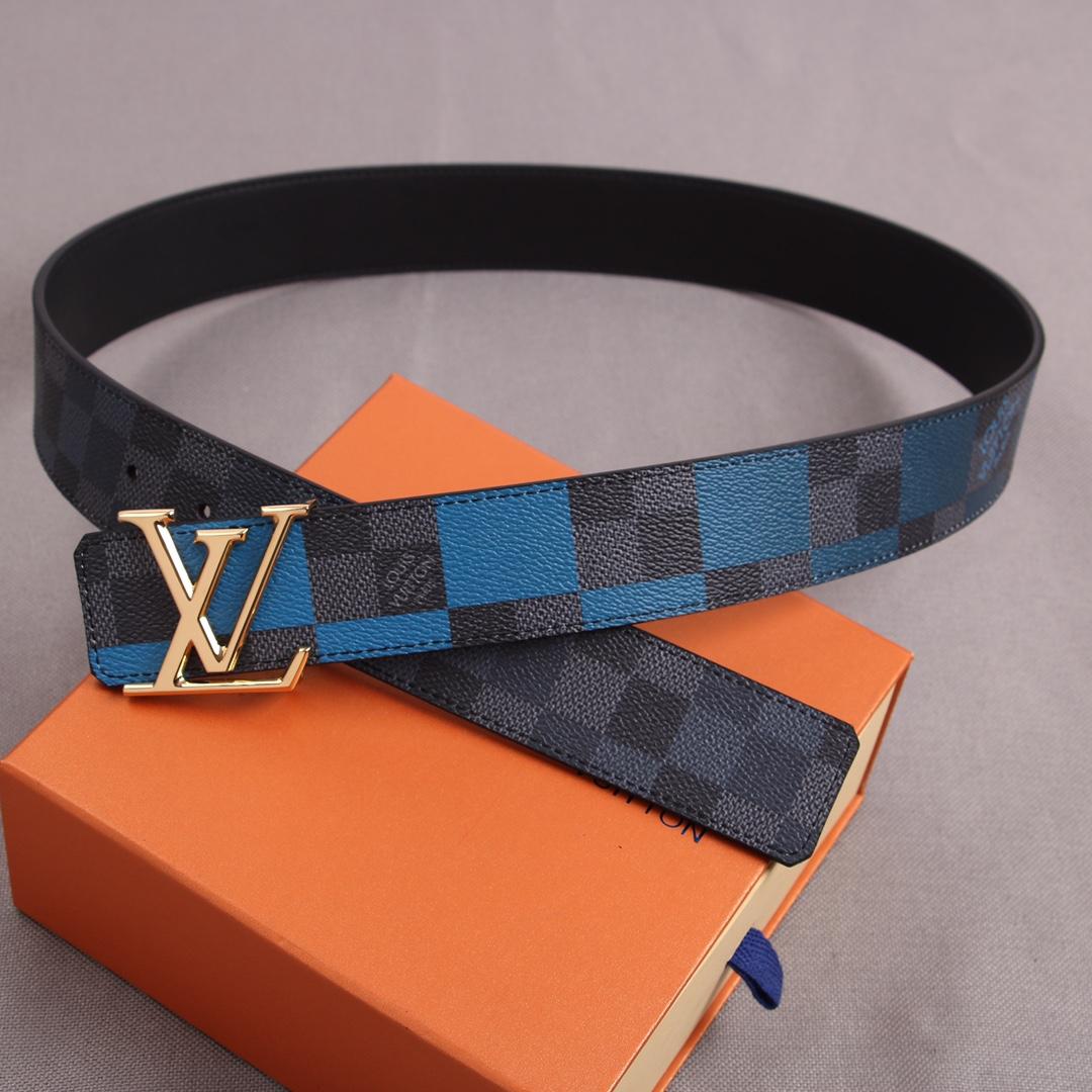 Louis Vuitton Reversible Belt LV Initiales - DopestKickz