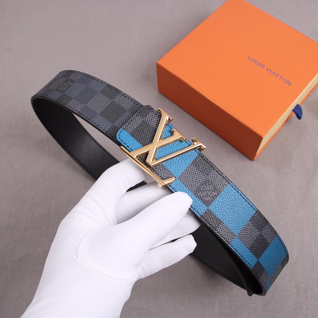 Louis Vuitton Reversible Belt LV Initiales - DopestKickz