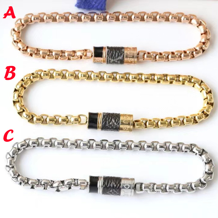 Louis Vuitton Monogram Chain Bracelet     M63107 - DopestKickz