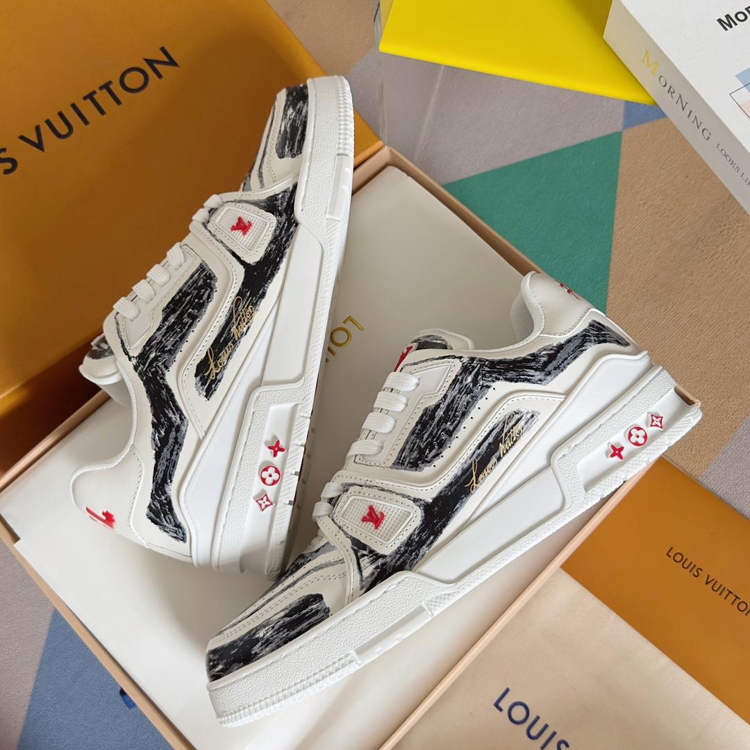 Louis Vuitton LV Trainer Sneaker    1ABLWJ - DopestKickz