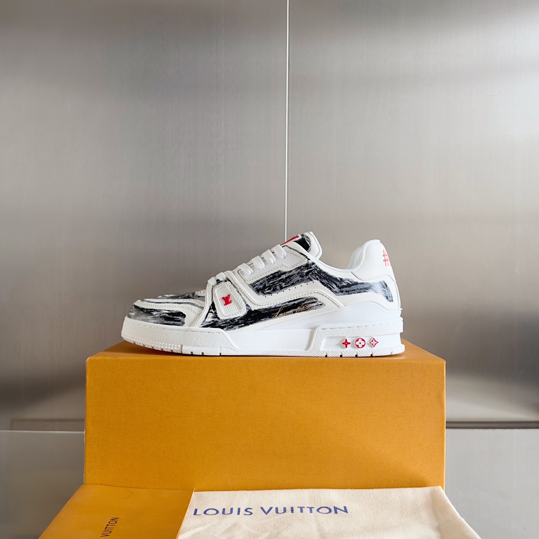 Louis Vuitton LV Trainer Sneaker    1ABLWJ - DopestKickz