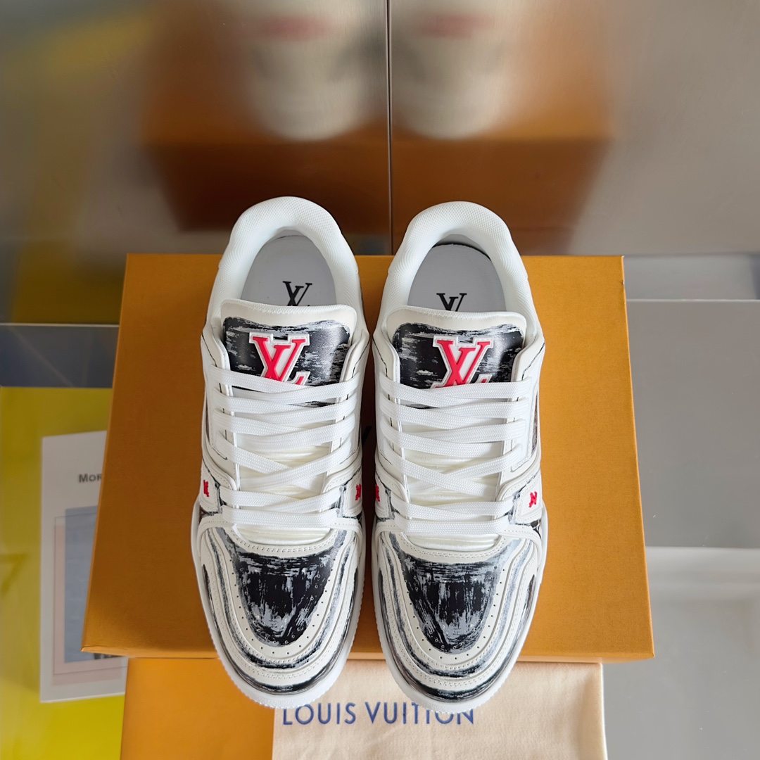Louis Vuitton LV Trainer Sneaker    1ABLWJ - DopestKickz