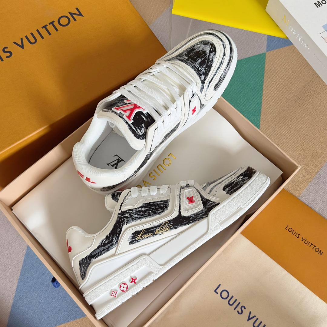 Louis Vuitton LV Trainer Sneaker    1ABLWJ - DopestKickz