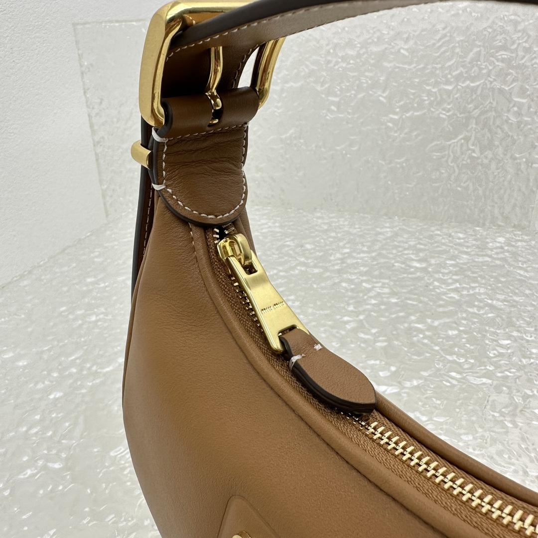 Miu Miu Leather Hobo Bag - DopestKickz