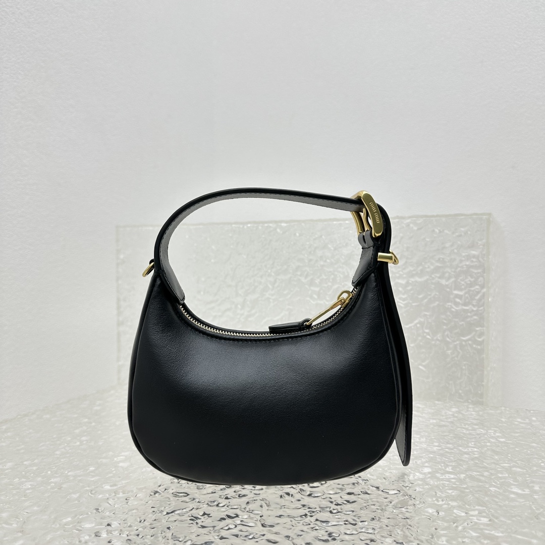Miu Miu Leather Hobo Bag - DopestKickz
