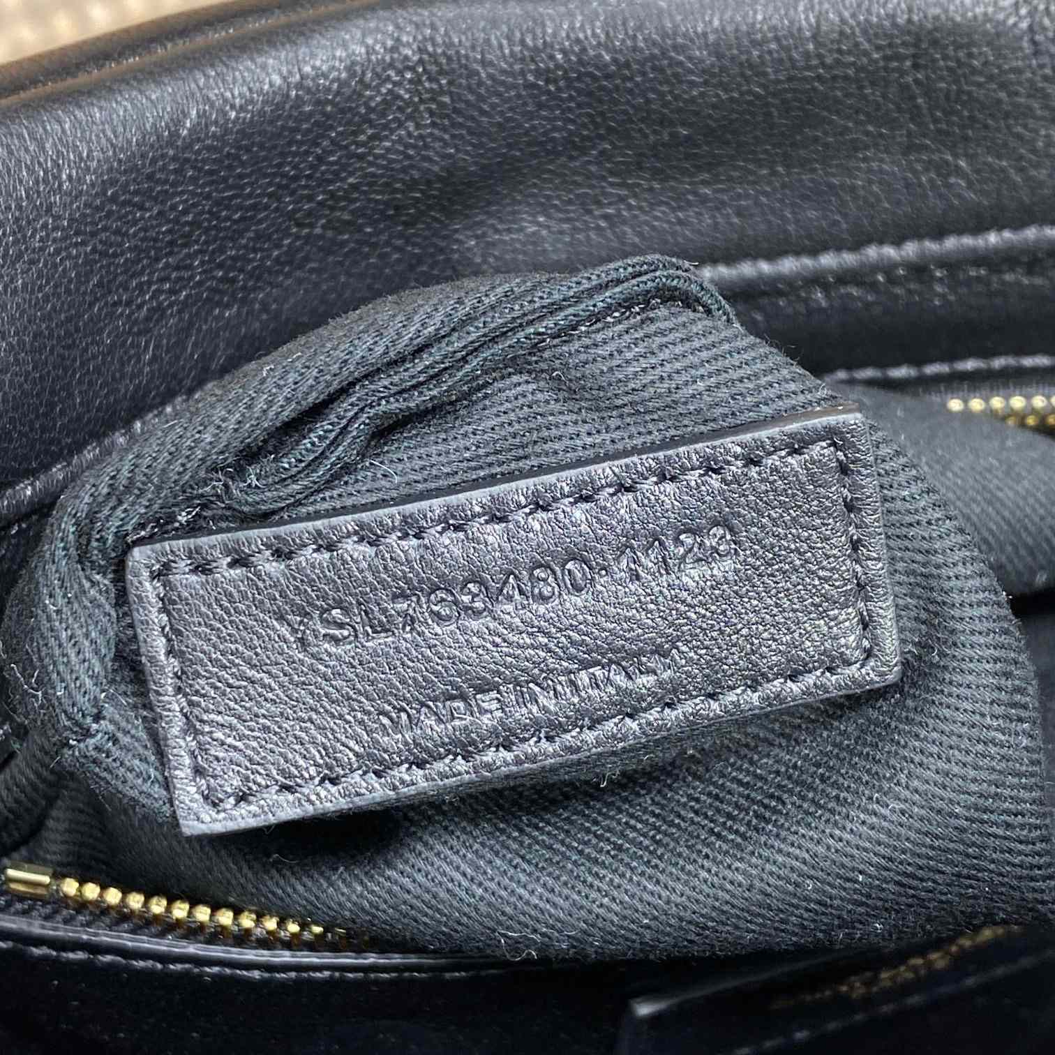 Saint Laurent Le 5 À 7 Supple Small In Padded Lambskin - DopestKickz