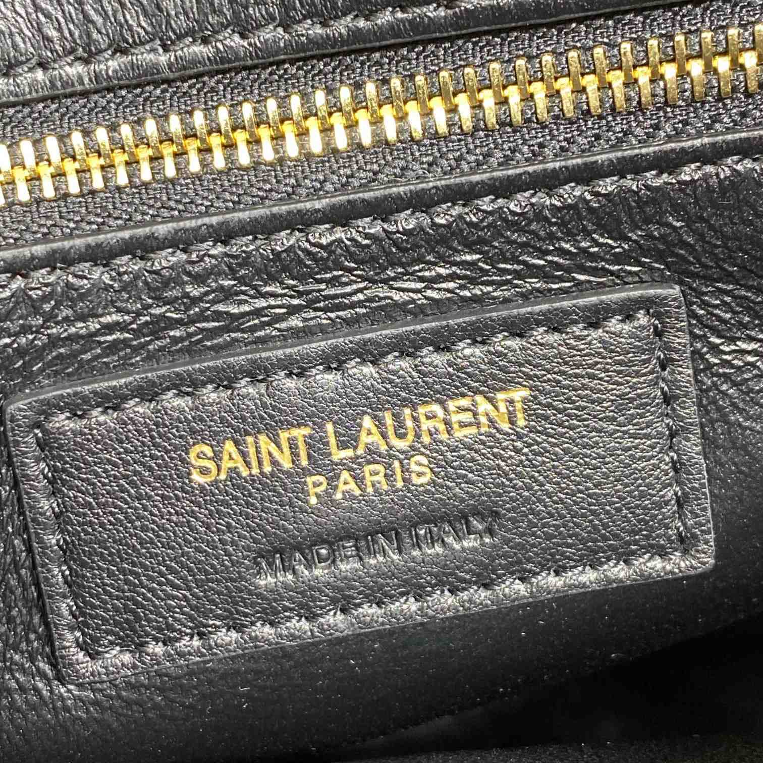Saint Laurent Le 5 À 7 Supple Small In Padded Lambskin - DopestKickz
