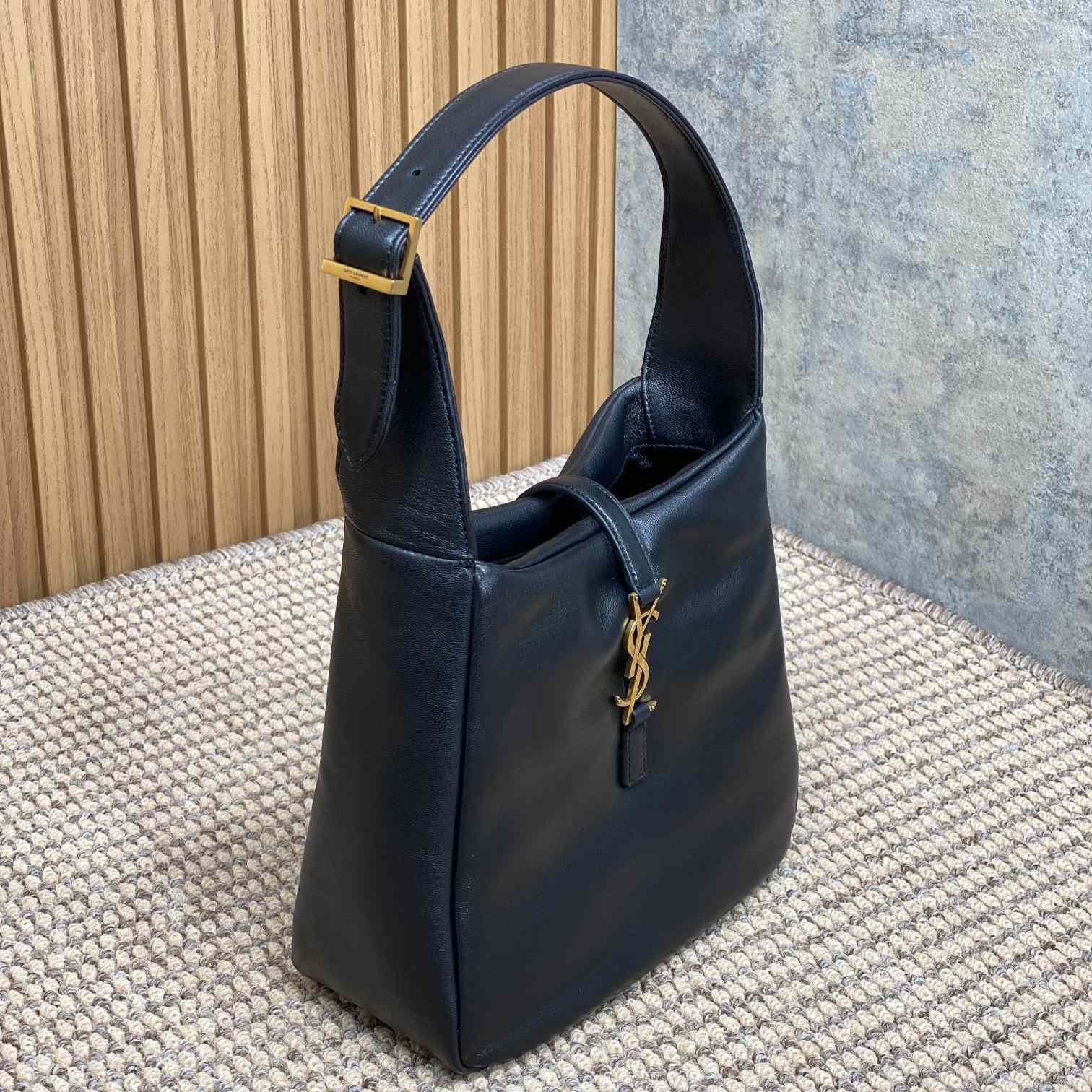 Saint Laurent Le 5 À 7 Supple Small In Padded Lambskin - DopestKickz