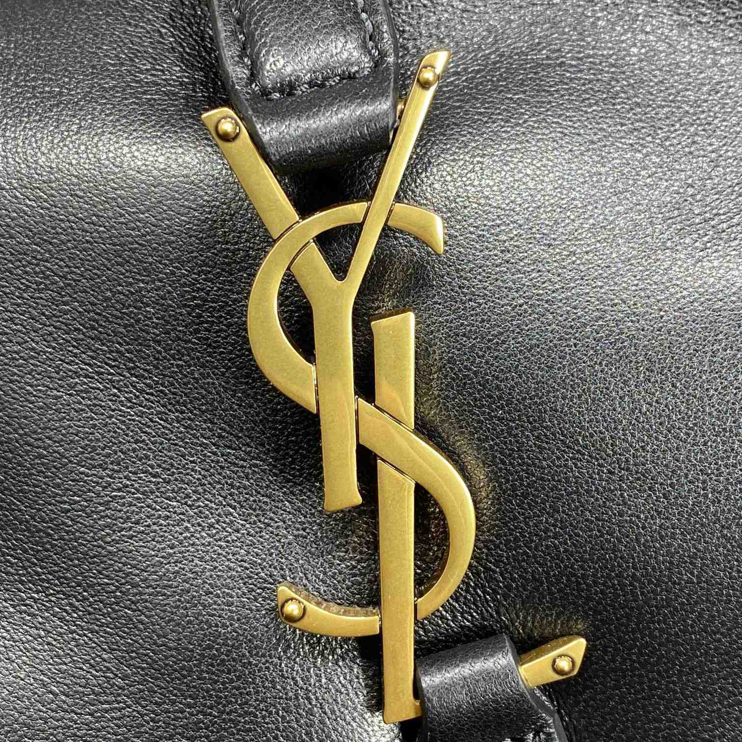 Saint Laurent Le 5 À 7 Supple Small In Padded Lambskin - DopestKickz