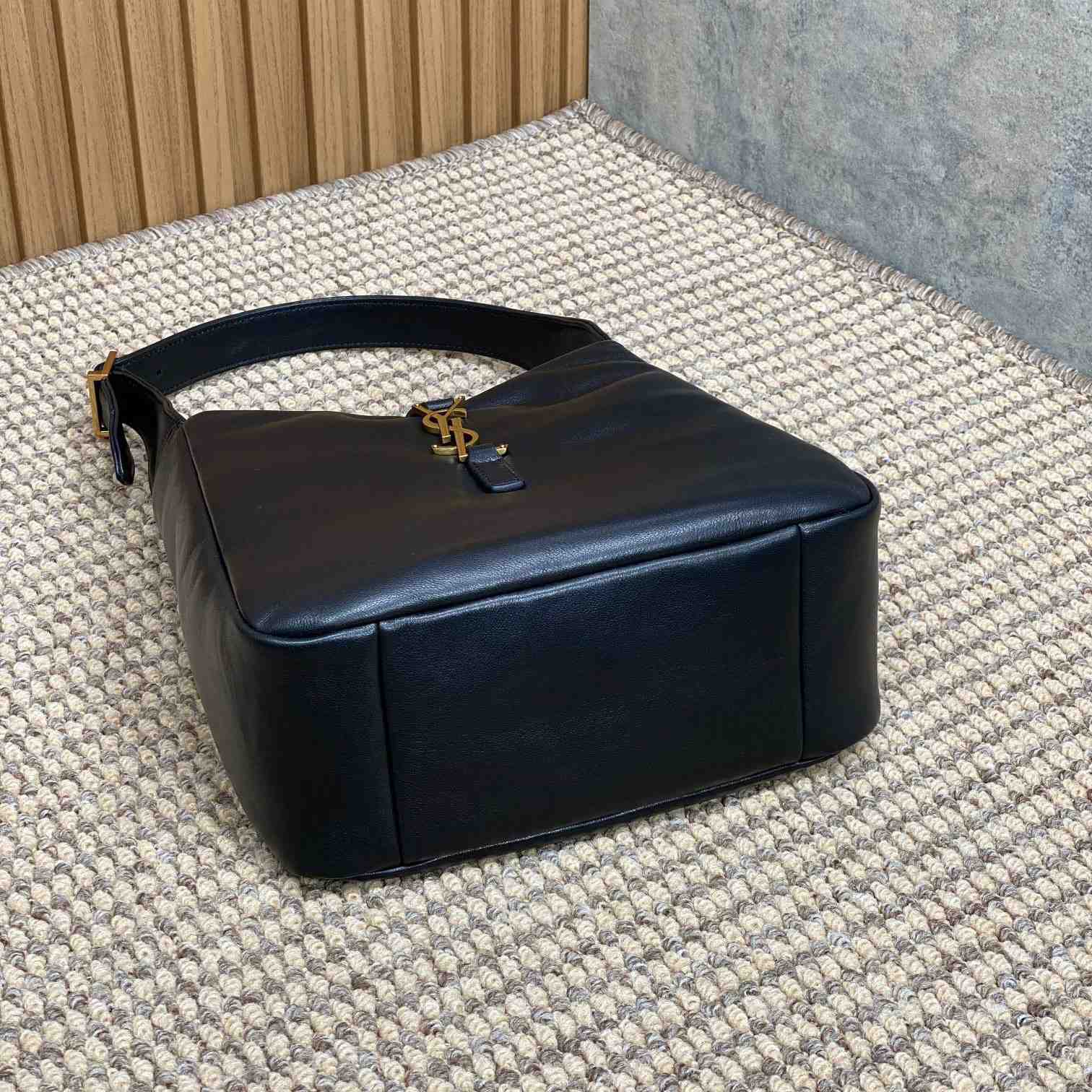 Saint Laurent Le 5 À 7 Supple Small In Padded Lambskin - DopestKickz