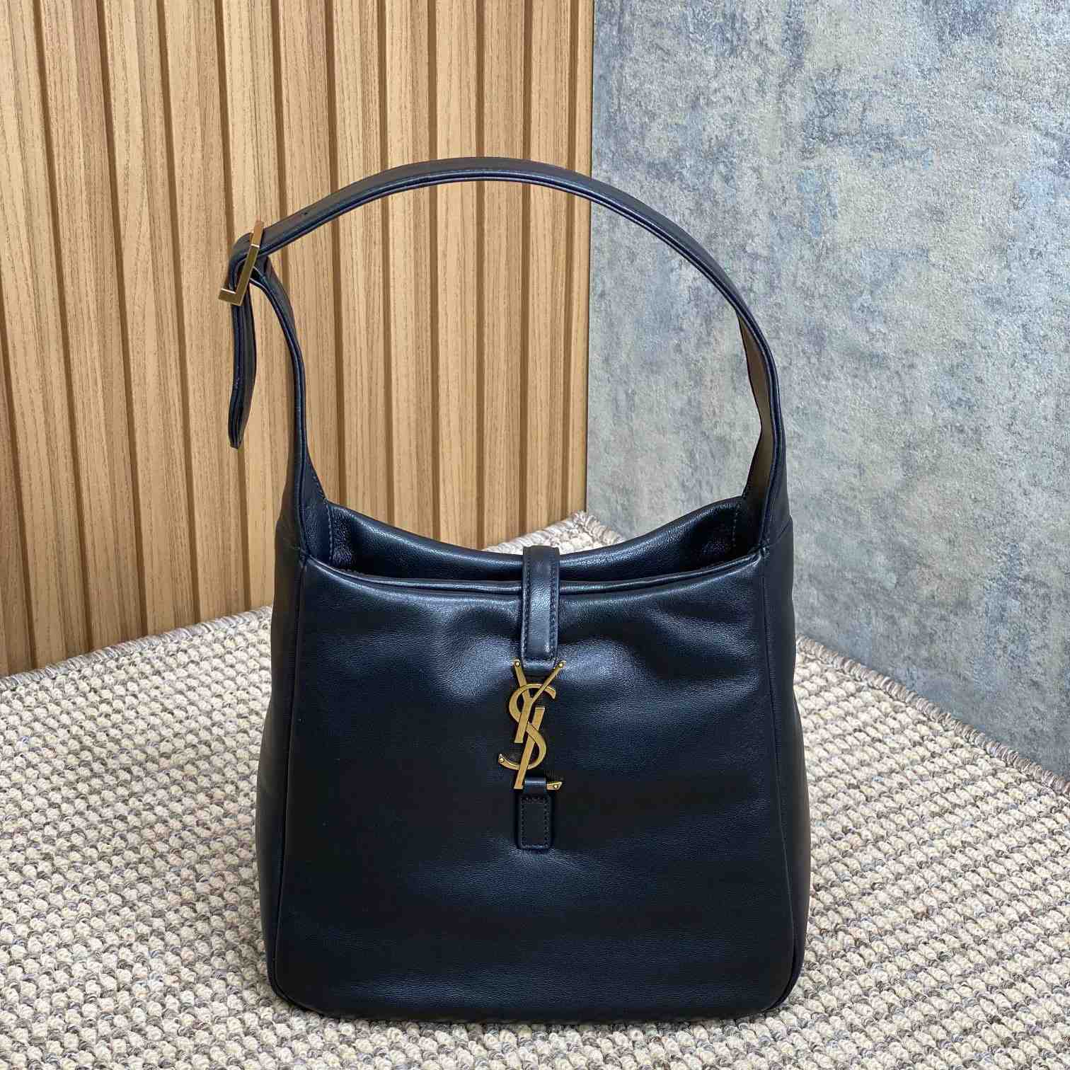 Saint Laurent Le 5 À 7 Supple Small In Padded Lambskin - DopestKickz