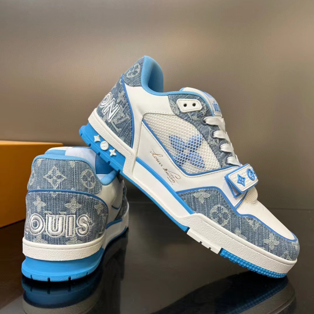 Louis Vuitton Trainer Sneaker(upon uk size) - DopestKickz