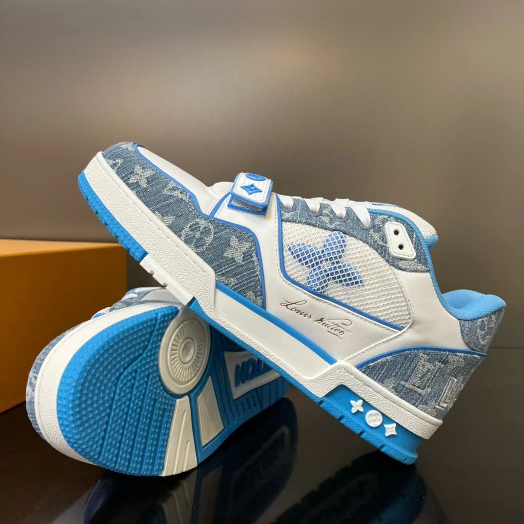 Louis Vuitton Trainer Sneaker(upon uk size) - DopestKickz
