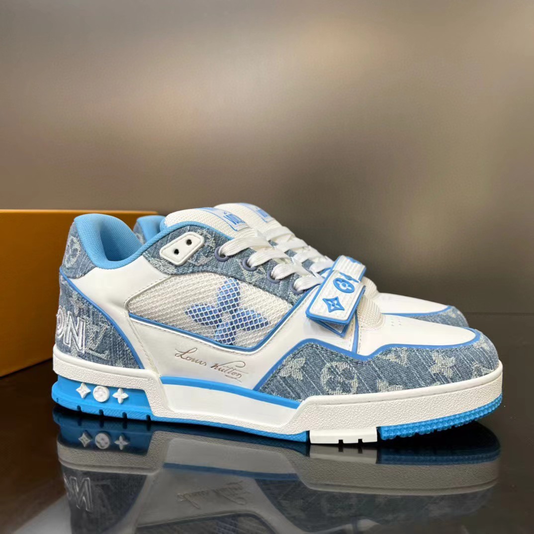 Louis Vuitton Trainer Sneaker(upon uk size) - DopestKickz