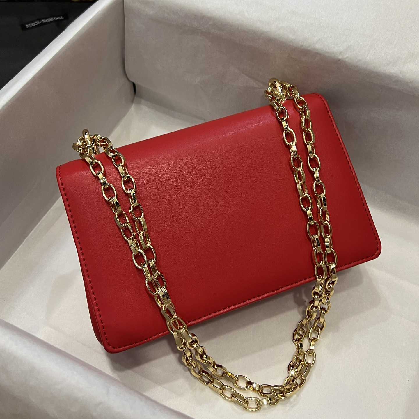 Dolce & Gabbana Nappa Mordore Leather DG Girls Bag - DopestKickz