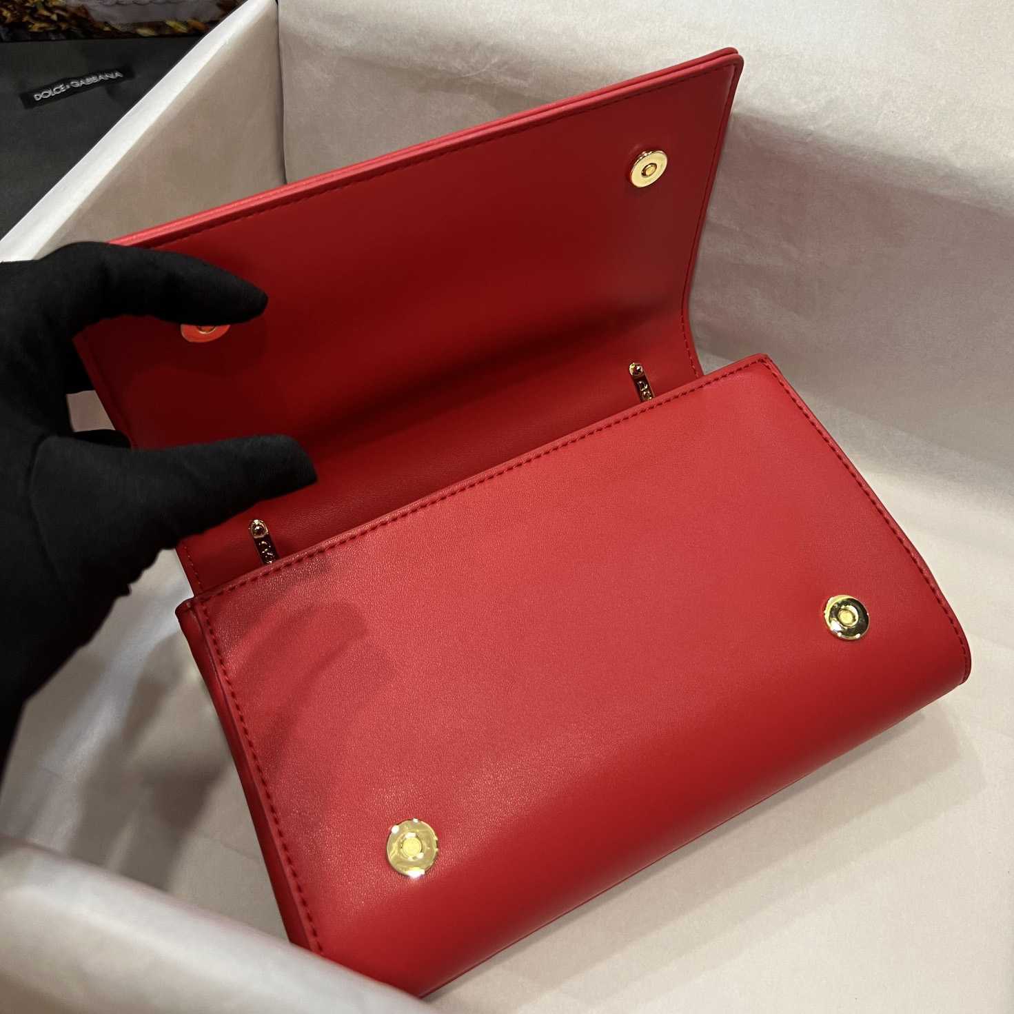 Dolce & Gabbana Nappa Mordore Leather DG Girls Bag - DopestKickz