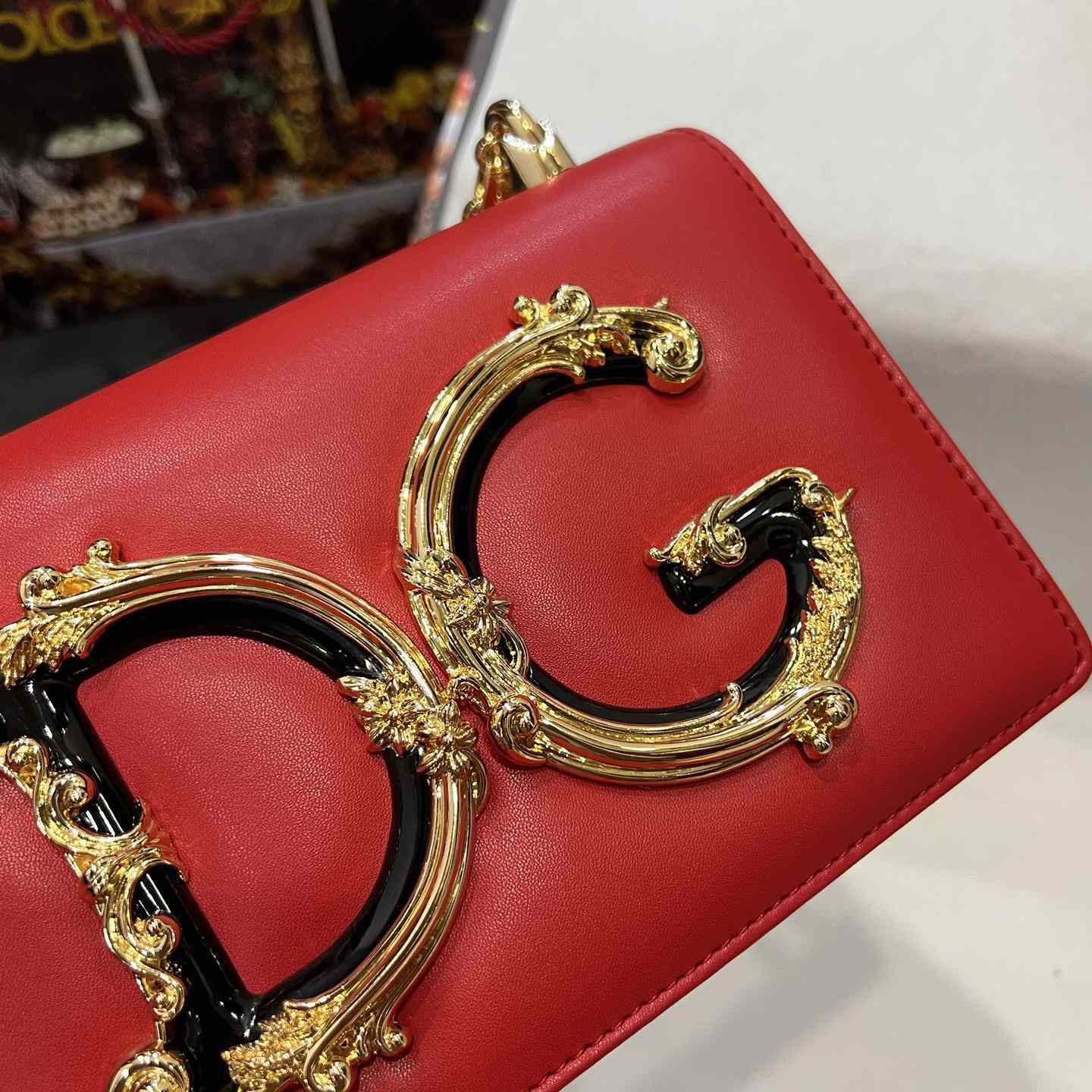 Dolce & Gabbana Nappa Mordore Leather DG Girls Bag - DopestKickz