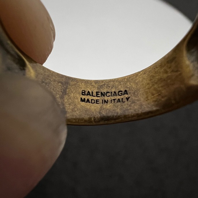 Balenciaga Icon Signet Ring  - DopestKickz
