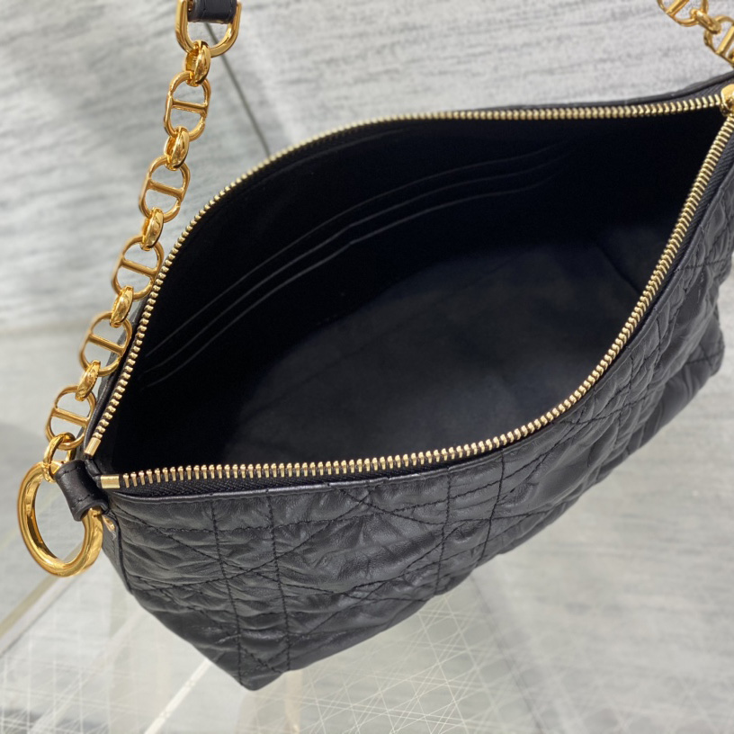 Dior Diorstar Hobo Bag With Chain - DopestKickz