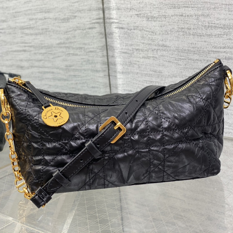 Dior Diorstar Hobo Bag With Chain - DopestKickz