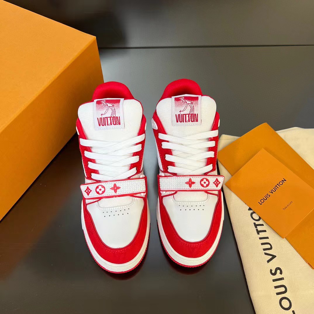 Louis Vuitton Trainer Sneaker(upon uk size) - DopestKickz