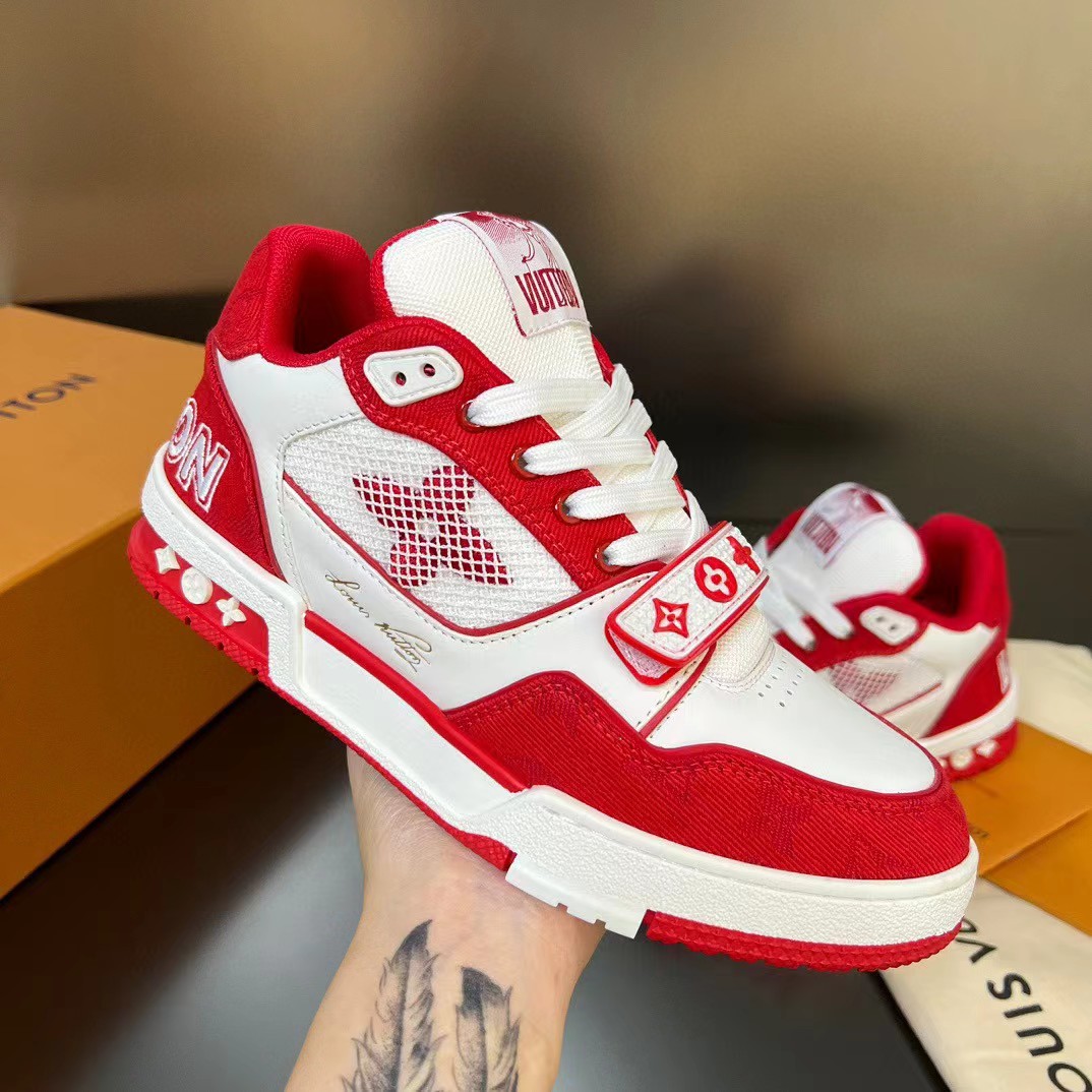 Louis Vuitton Trainer Sneaker(upon uk size) - DopestKickz