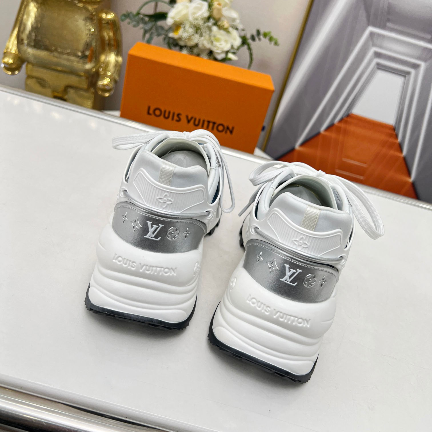Louis Vuitton Run 55 Sneaker               1ABHQK - DopestKickz