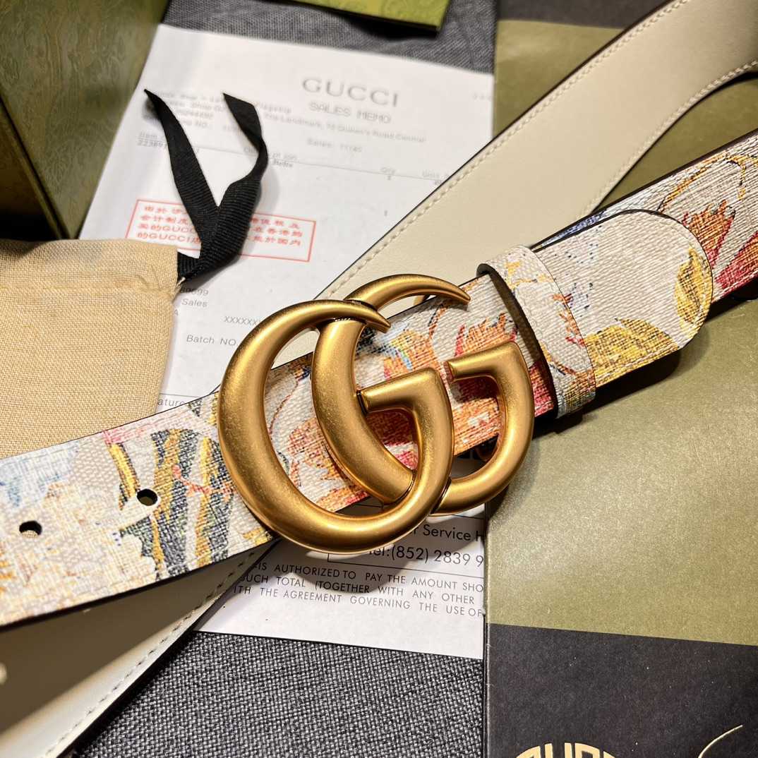 Gucci GG Marmont Wide Belt - DopestKickz