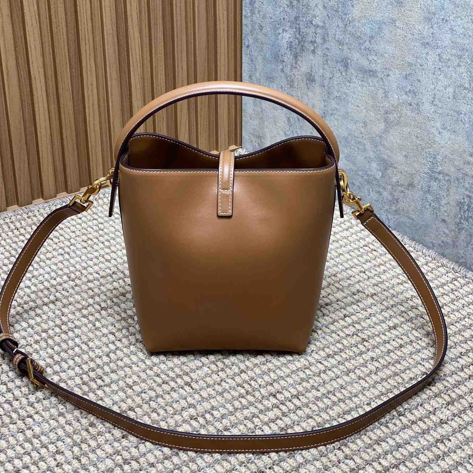 Saint Laurent Le 37 Small In Shiny Leather - DopestKickz