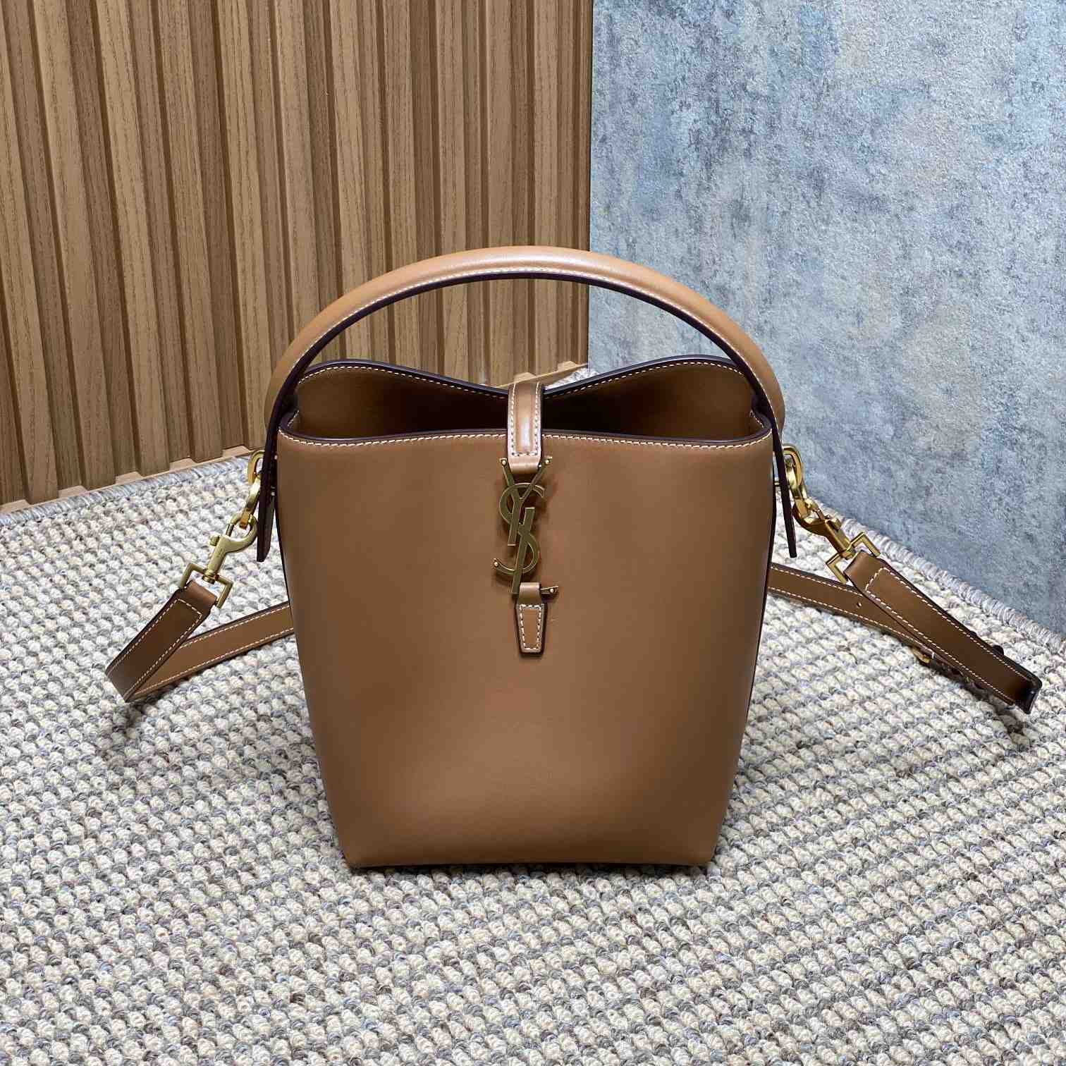 Saint Laurent Le 37 Small In Shiny Leather - DopestKickz