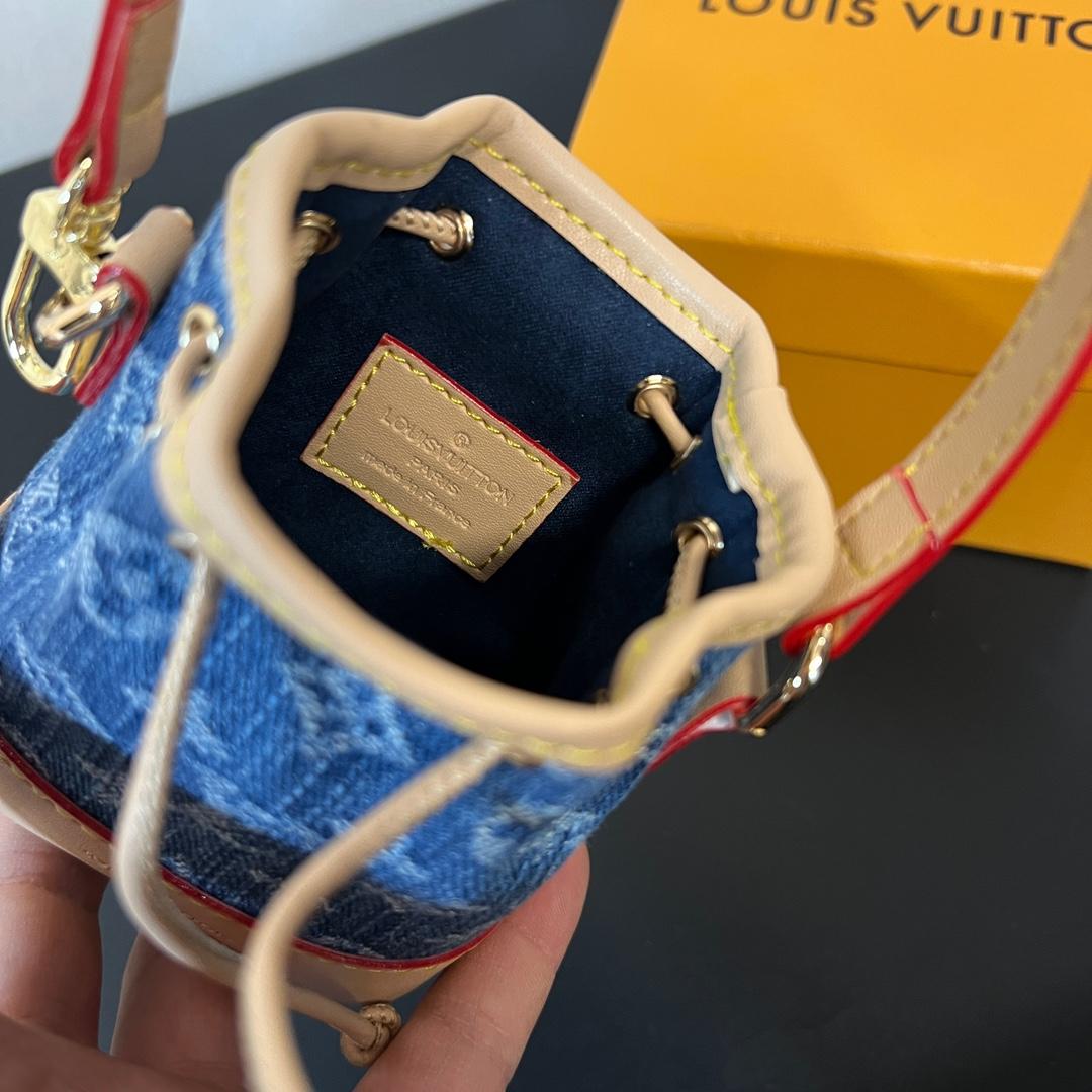 Louis Vuitton Micro Noe Bag Charm   M01700 - DopestKickz
